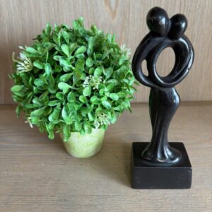 Remembrance Of Love Mini Cremation Urn Memorial Bronze Sculpture